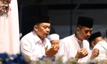 Pemkab Tanbu Gelar Ngopi Bareng di Lapangan Kantor Kecamatan Angsana Sebagai Aksi Sinergitas Merah Putih